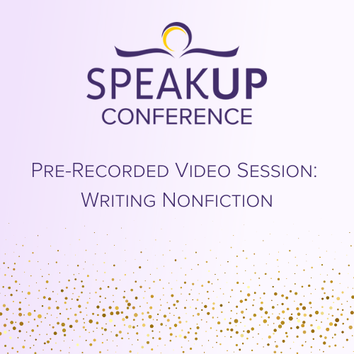 Pre-Recorded Video Sessions: Writing Non-Fiction with Bob Hostetler