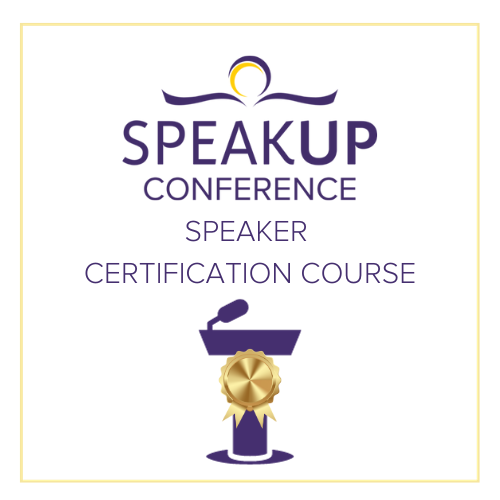 Speak Up Speaker Certification Course